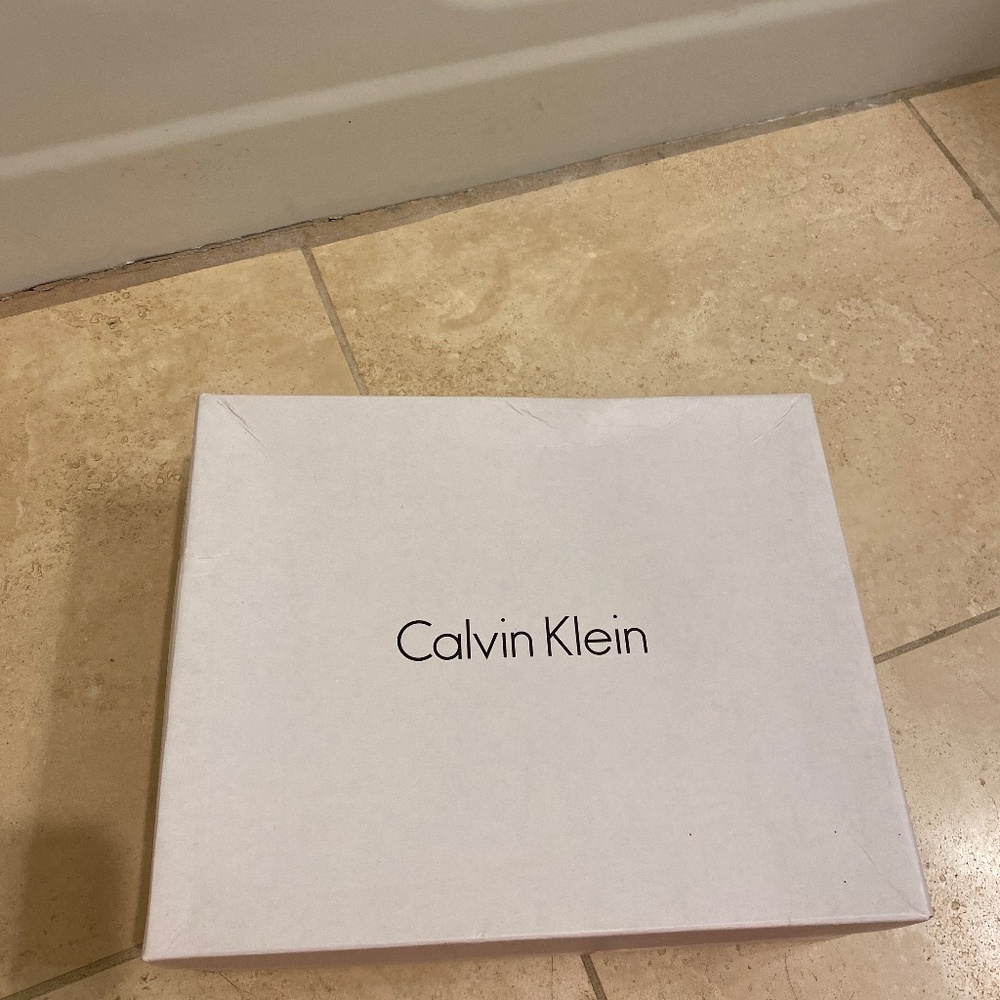 Calvin Klein Yellow Platforms